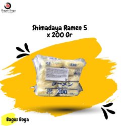 Shimadaya Ramen 5 x 200 Gr Ramen Frozen atau 1000 gram