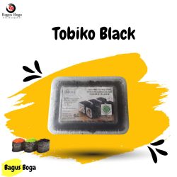 Tobiko Black Hitam 500gram (Telur Ikan warna hitam)