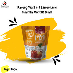 Ranong Tea 3 in 1 Lemon Lime Thai Tea Mix 130 Gram