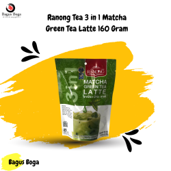 Ranong Tea 3 in 1 Matcha Green Tea Latte 160 Gram