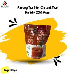 Ranong Tea 3 in 1 Instant Thai Tea Mix 200 Gram