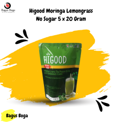 Higood Moringa Lemongrass No Sugar 5 x 20 Gram