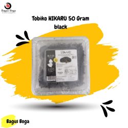 Tobiko 50 Gram HIKARU black flying fish roe