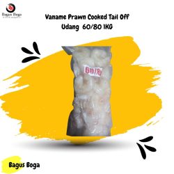 Vaname Prawn Cooked Tail Off Udang  60/80 1KG