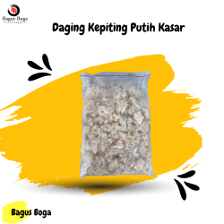 Daging Kepiting Putih Kasar 1kg
