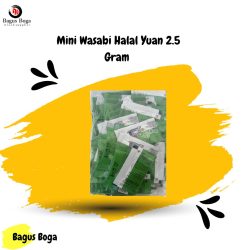 Mini Wasabi Halal Yuan 2.5 Gram - 100 Sachets
