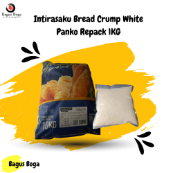 Intirasaku Bread Crump White Panko Repack 1KG