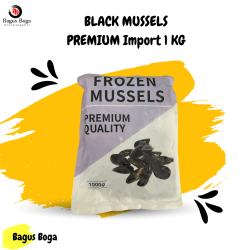 Black Mussels PREMIUM Import 1 KG