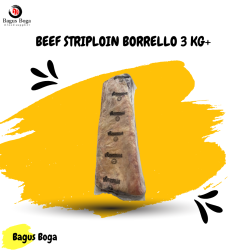 BEEF STRIPLOIN BORRELLO 3 KG+