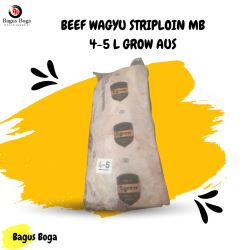 BEEF WAGYU STRIPLOIN MB 4-5 L-GROW AUS